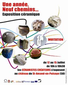 Grs Puisaye : exposition cramistes crateurs de l'EMA-CNIFOP