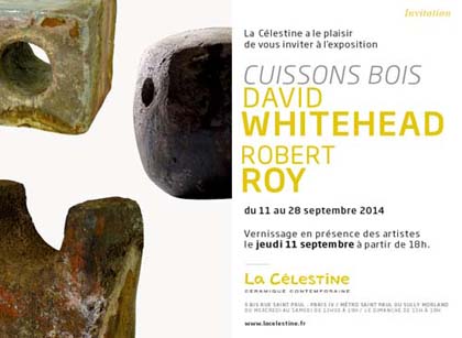 Grès Puisaye : Robert Roy expose Galerie La Célestine