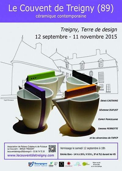 Grès Puisaye : Exposition Couvent Treigny Terre design