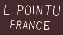 Grs de Puisaye : signature leon pointu france
